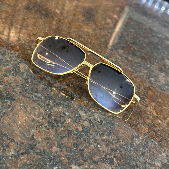 DITA Alkamx Gold Aviator Sunglasses - Picture 1 of 1